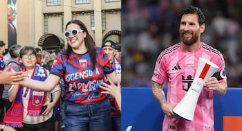 La empresaria colombiana Carolina Holguín abandonó la presidencia del Eldense, equipo que compró Lionel Messi - crédito EFE/Eldense
