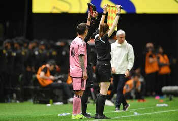 Lionel entró en el tramo