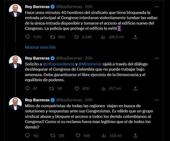 En uno de sus trinos,