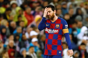 Messi desperdició dos chances ante