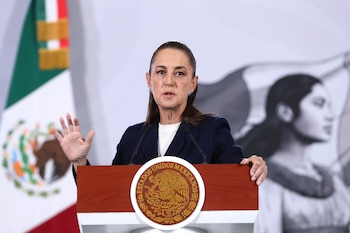 La presidenta de México, Claudia