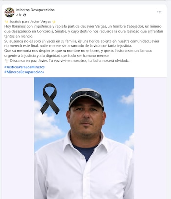 Los restos de los mineros