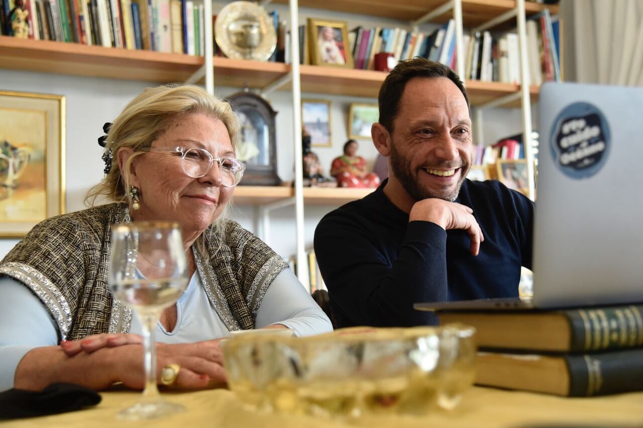 Elisa Carrió y Maximiliano Ferraro