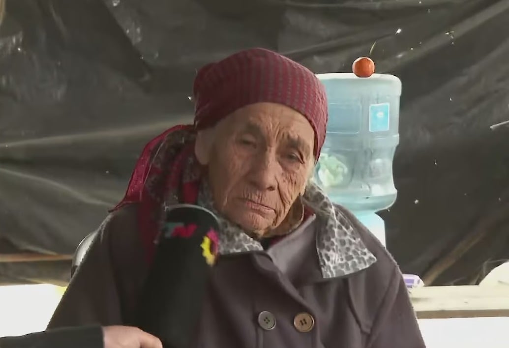 Catalina Peña, abuela de Loan (Captura TN)