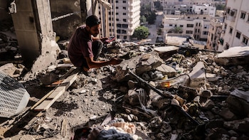 Qatar, Egipto y Turquía reclaman que Israel deje de atacar Gaza, lo que "amenaza la distensión"