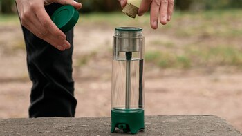 La cápsula se pone en