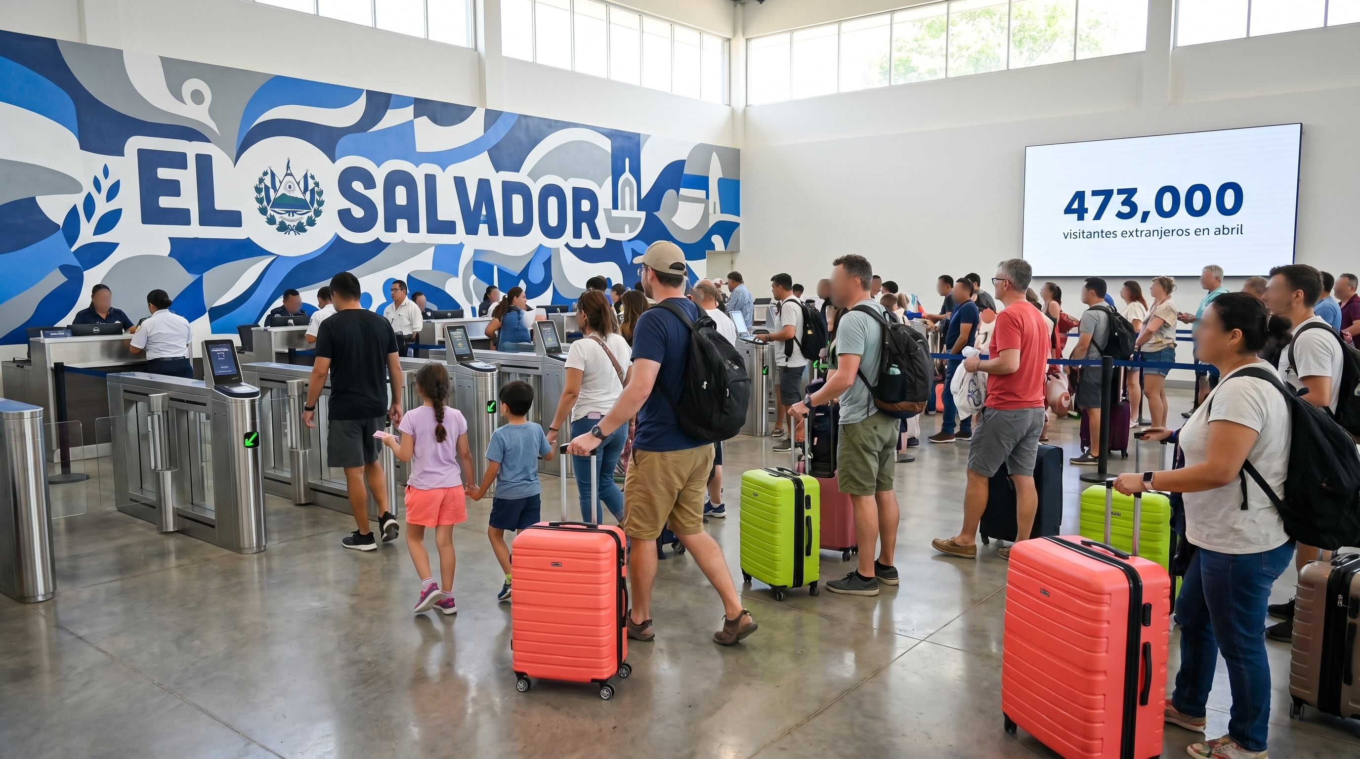 El Salvador registró la llegada de 3.2 millones de visitantes internacionales entre enero y agosto de 2026, con un incremento superior al 22%. (Imagen Ilustrativa Infobae)