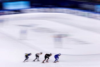 El patinaje de velocidad sobre
