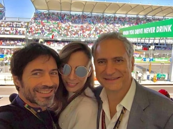 Soberón Kuri y Sasha Sokol