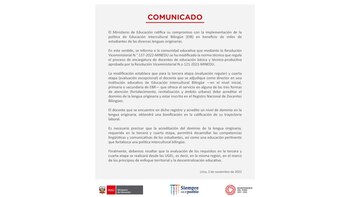 A través de sus redes