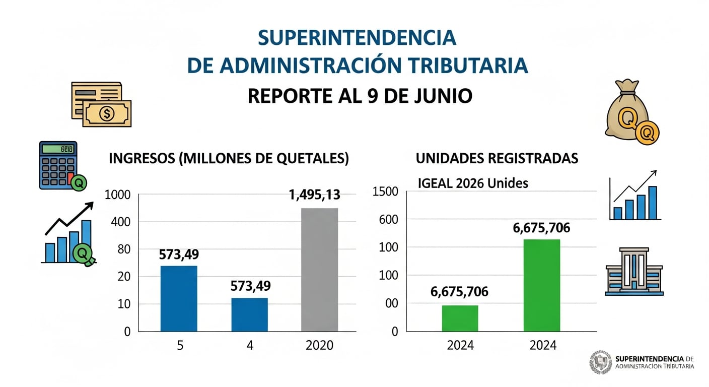 El 31 de julio vence en Guatemala el plazo para pagar el impuesto de circulación de vehículos sin recargos, según la SAT.
