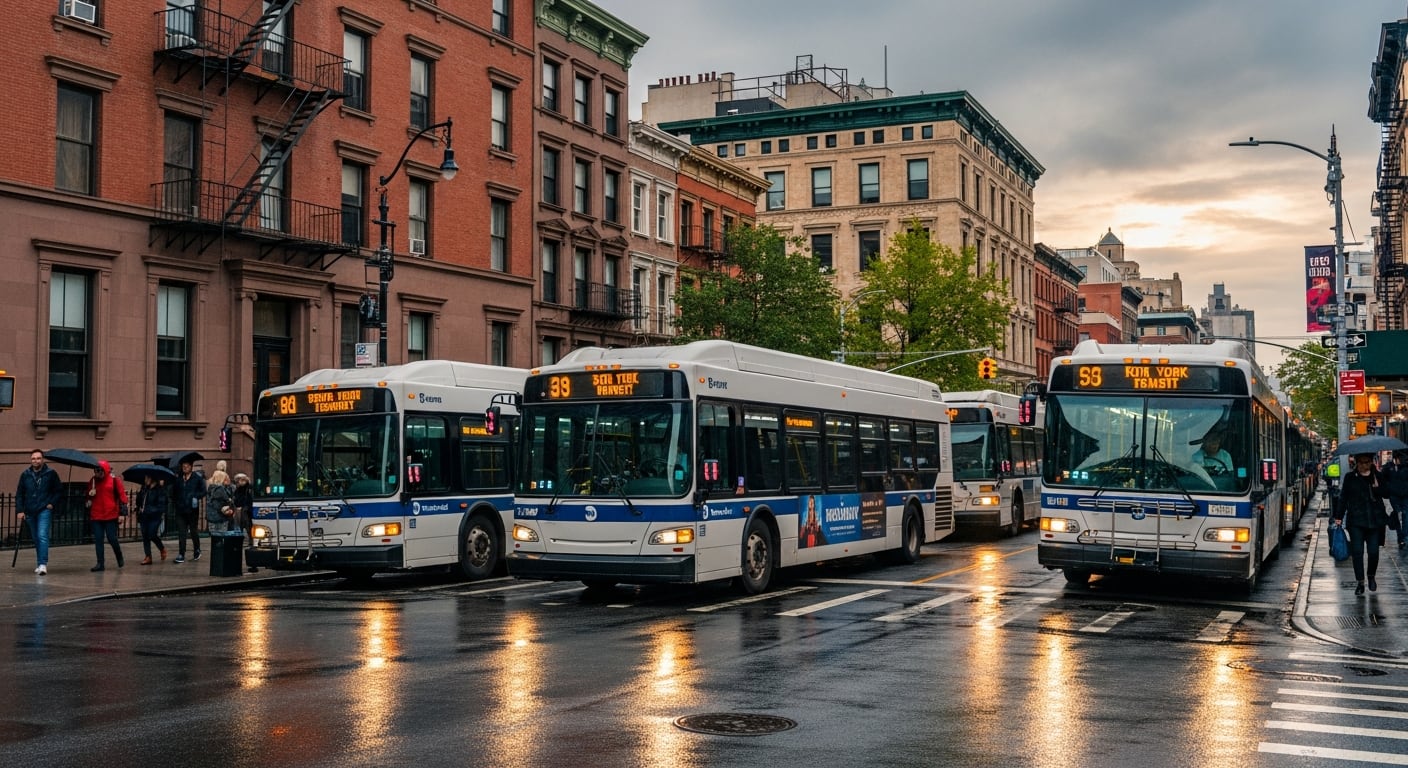 El sindicato Transport Workers Union Local 100 denuncia que al menos 23 autobuses