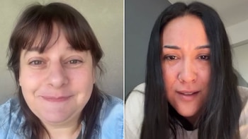 Laila Roth y Evelyn Botto