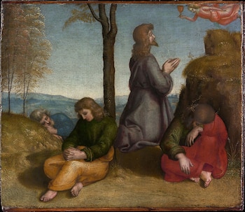 "La agonía en el jardín",