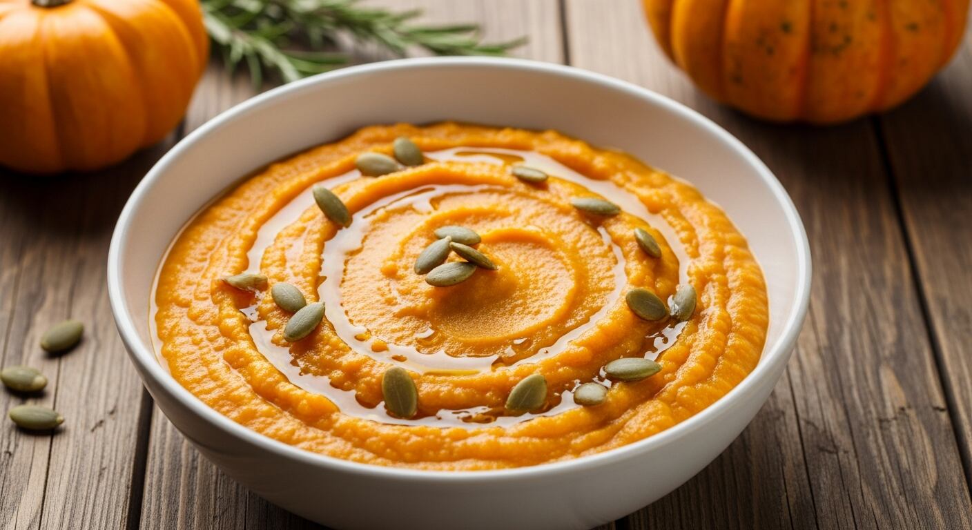 La sopa fría de calabaza con leche de coco es una alternativa práctica y versátil, ideal para quienes buscan recetas sencillas y sabrosas. - (Imagen Ilustrativa Infobae)