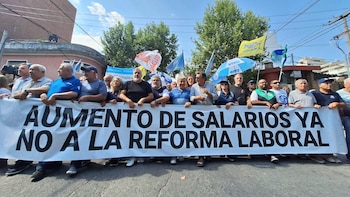 Marcha de la CGT, en