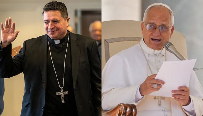 El Vaticano nombra a Evelio Menjívar Ayala, primer obispo nacido en El Salvador en EE.UU., para Virginia Occidental en un hecho inédito para la Iglesia católica. (Cortesía: Redes sociales)
