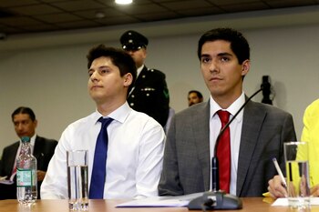 Nicolas Zepeda, en el juicio