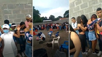 Video grabado por miembros de