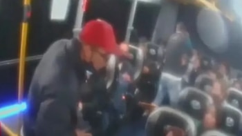 Ladrones roban bus intermunicipal que