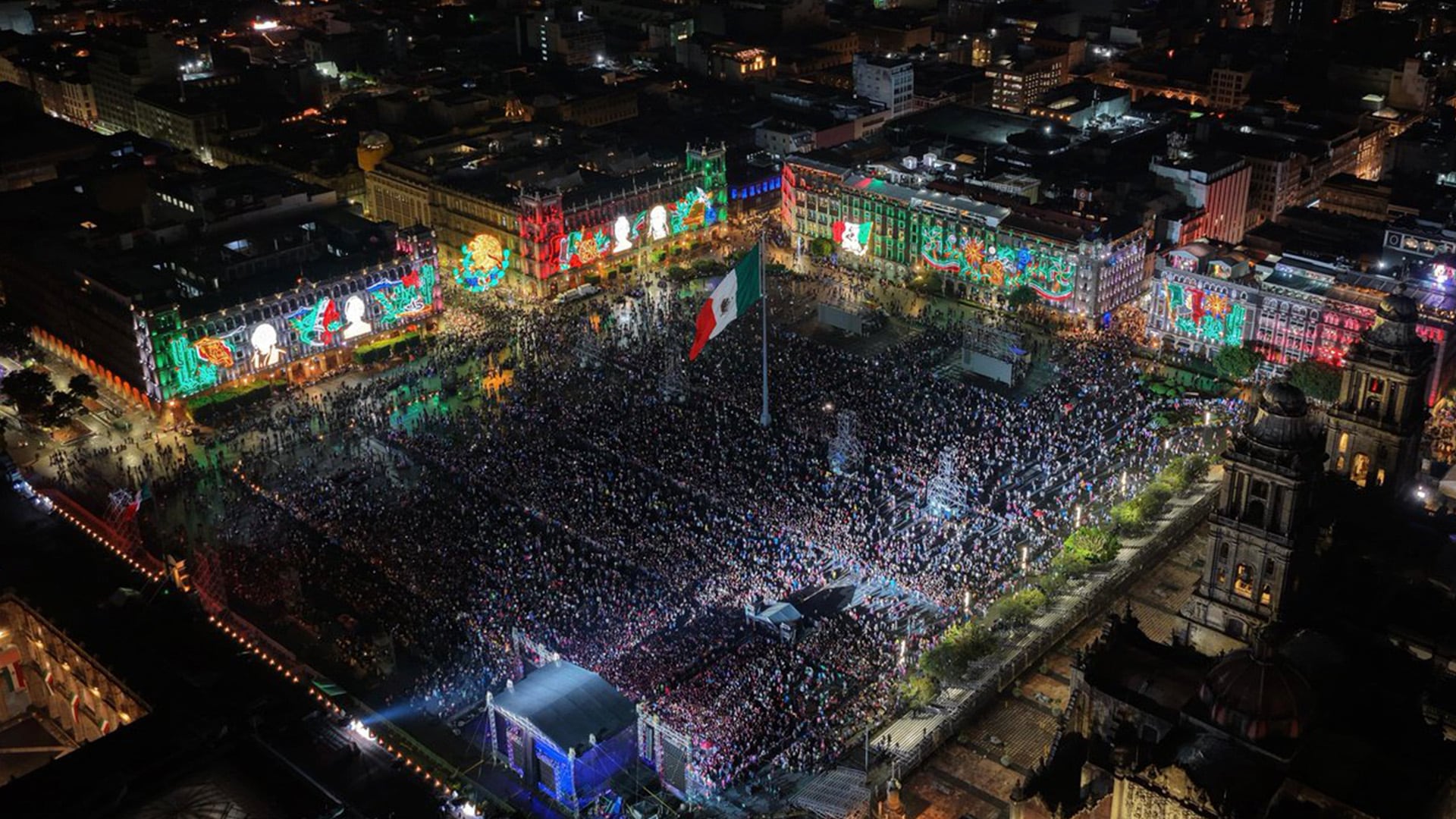 Intocable se suma a las celebraciones del Grito de Independencia con un concierto gratuito. (Crédito: X @GobiernoMX)