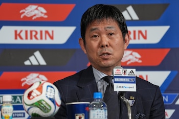 Japón se consolidó como potencia futbolística mundial bajo el liderazgo de Moriyasu, dejando atrás complejos frente a selecciones europeas (AP Foto/Eugene Hoshiko)