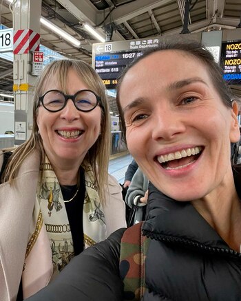 La selfie que se tomó