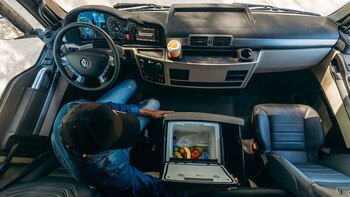 La renovada cabina del VW