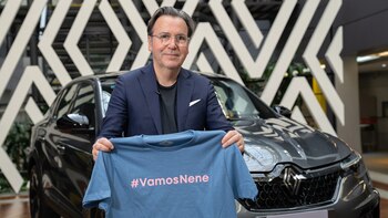 Arnaud Belloni con la remera