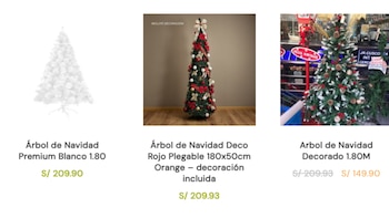 Árboles de Navidad 2025: precios,