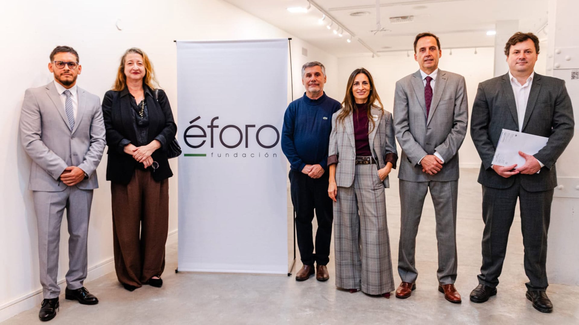Facundo Mancebo, María Rosa Muiños, Walter Martello, Carla Pitiot, Dalmacio Mera y Arístides Lasarte