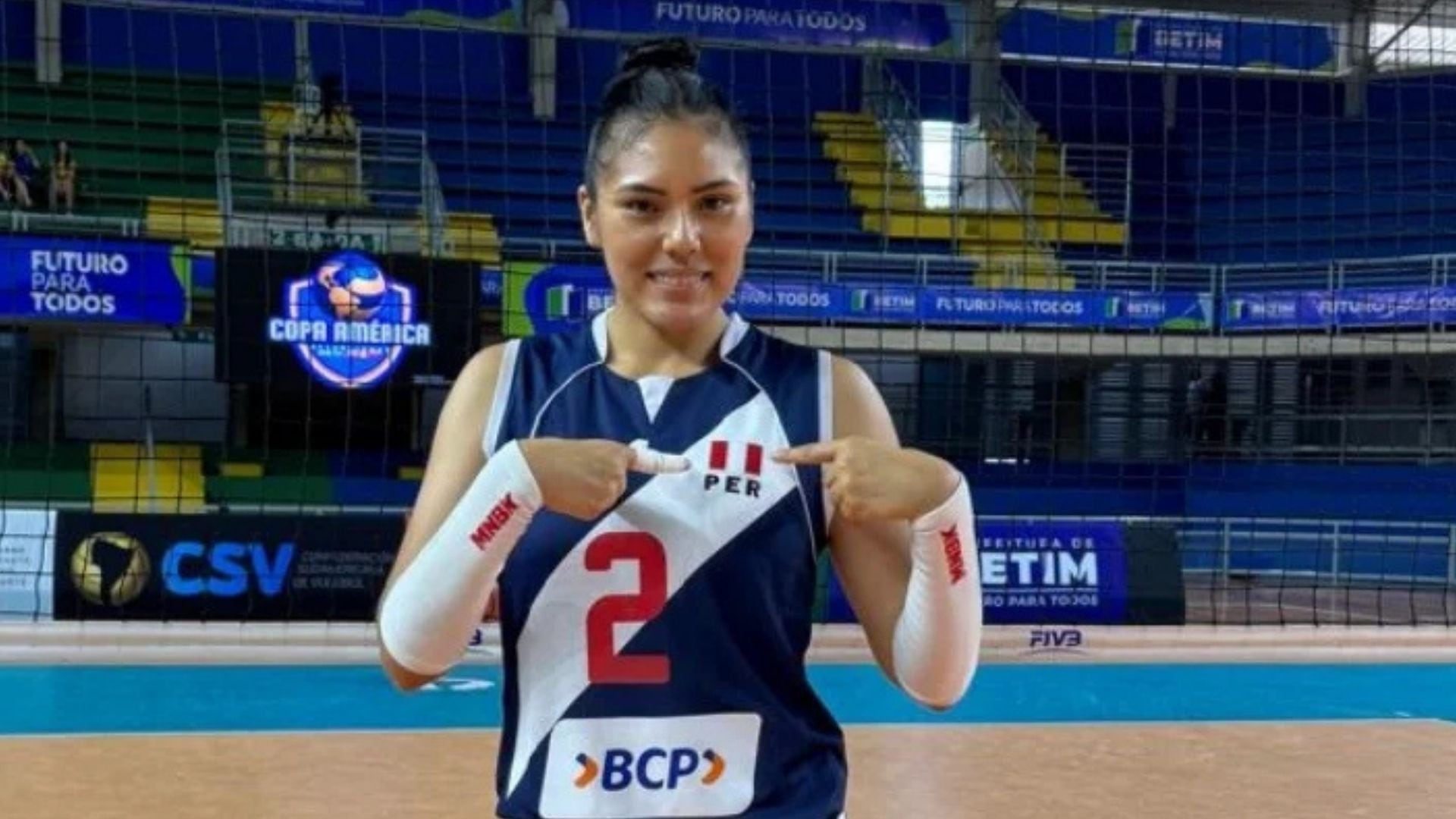 Diana de la Peña no dejó dudas acerca de su compromiso con la selección. Crédito: Instagram Diana de la Peña.
