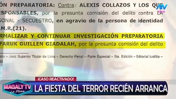 Fiesta del Terror: exMiss Trujillo rompe su silencio tras ser citada por Fiscalía siete años después. Captura: Magaly TV La Firme.