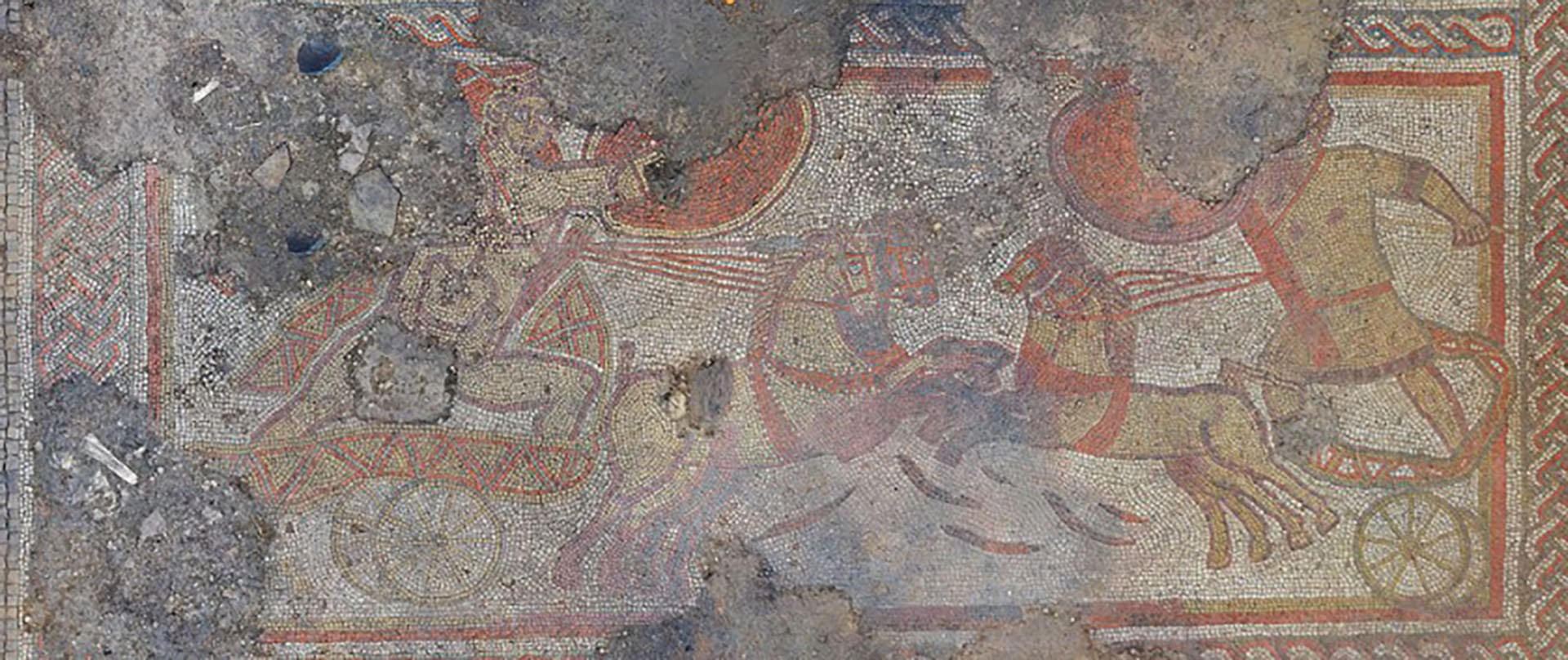 El hallazgo de un mosaico romano en Inglaterra aporta nueva interpretación sobre la guerra de Troya