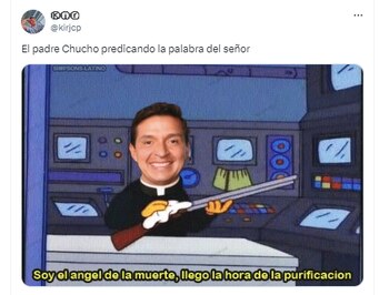 El padre Chucho en su