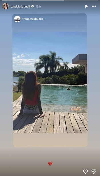 Cande Tinelli y Franco Trabucco