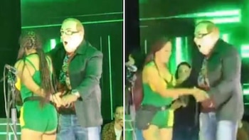 “Ya llegó Marcelo”: botarga de