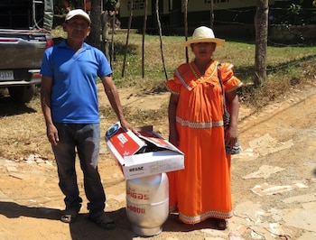 El subsidio al tanquecito de gas licuado beneficia a una gran cantidad de panameños. (Tomado de internet)