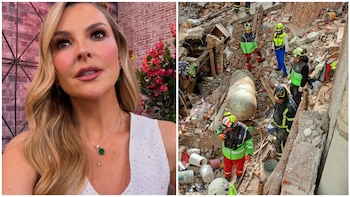 Marjorie de Souza pide ayuda urgente a Topos de México para rescatar a venezolanos tras doble terremoto: “Auxilio a mi país”