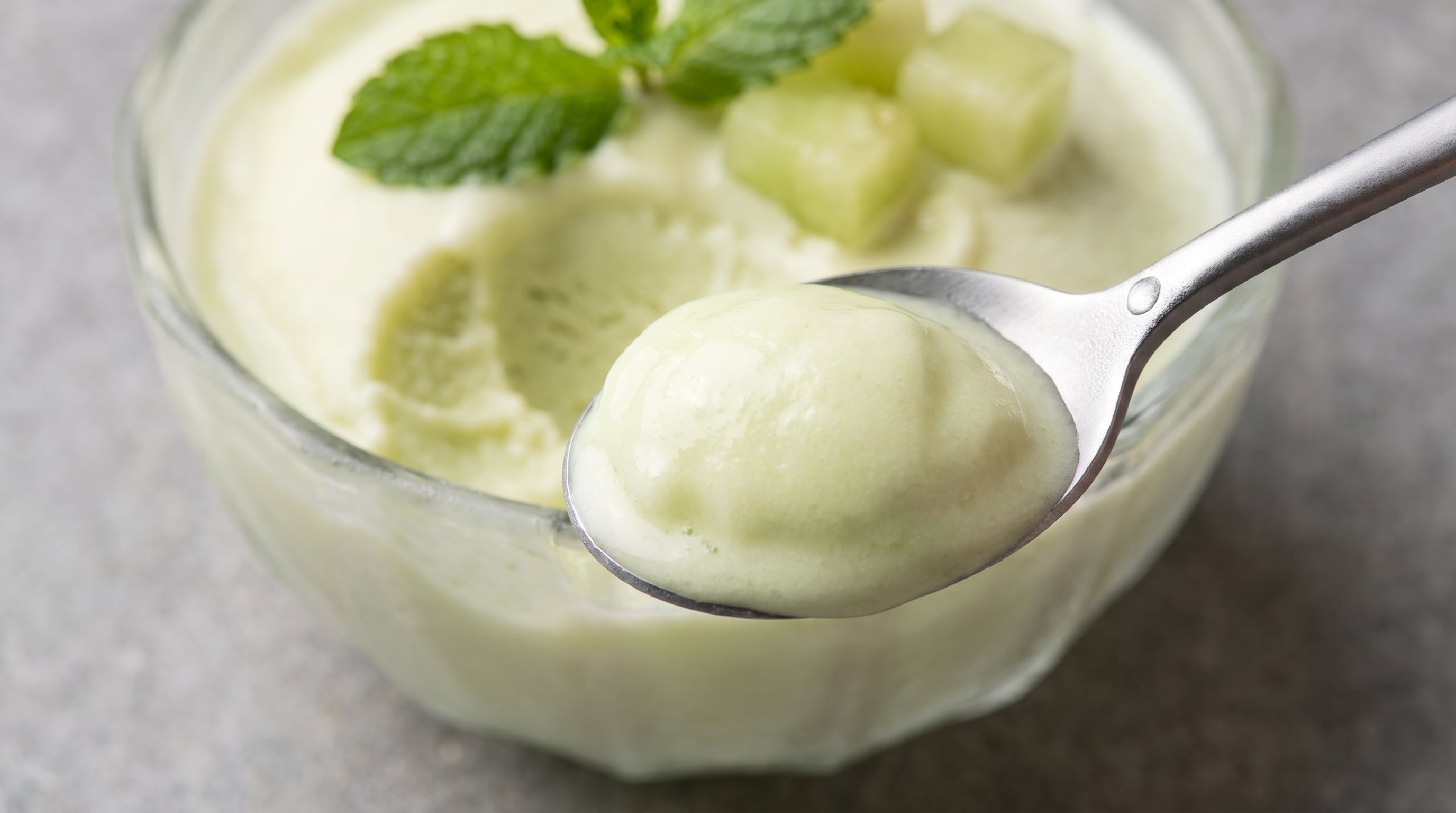 Receta de helado de melón, rápida y fácil