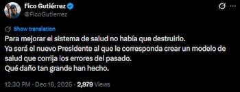 Federico Gutiérrez afirmó que "para