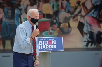 Joe Biden visitó a la