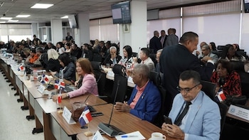 La conducción regional estará integrada por delegados de Honduras, Guatemala, El Salvador, República Dominicana y Panamá, tras la comunicación de Managua sobre su salida del mecanismo de integración política centroamericana (Foto cortesía Parlacen)