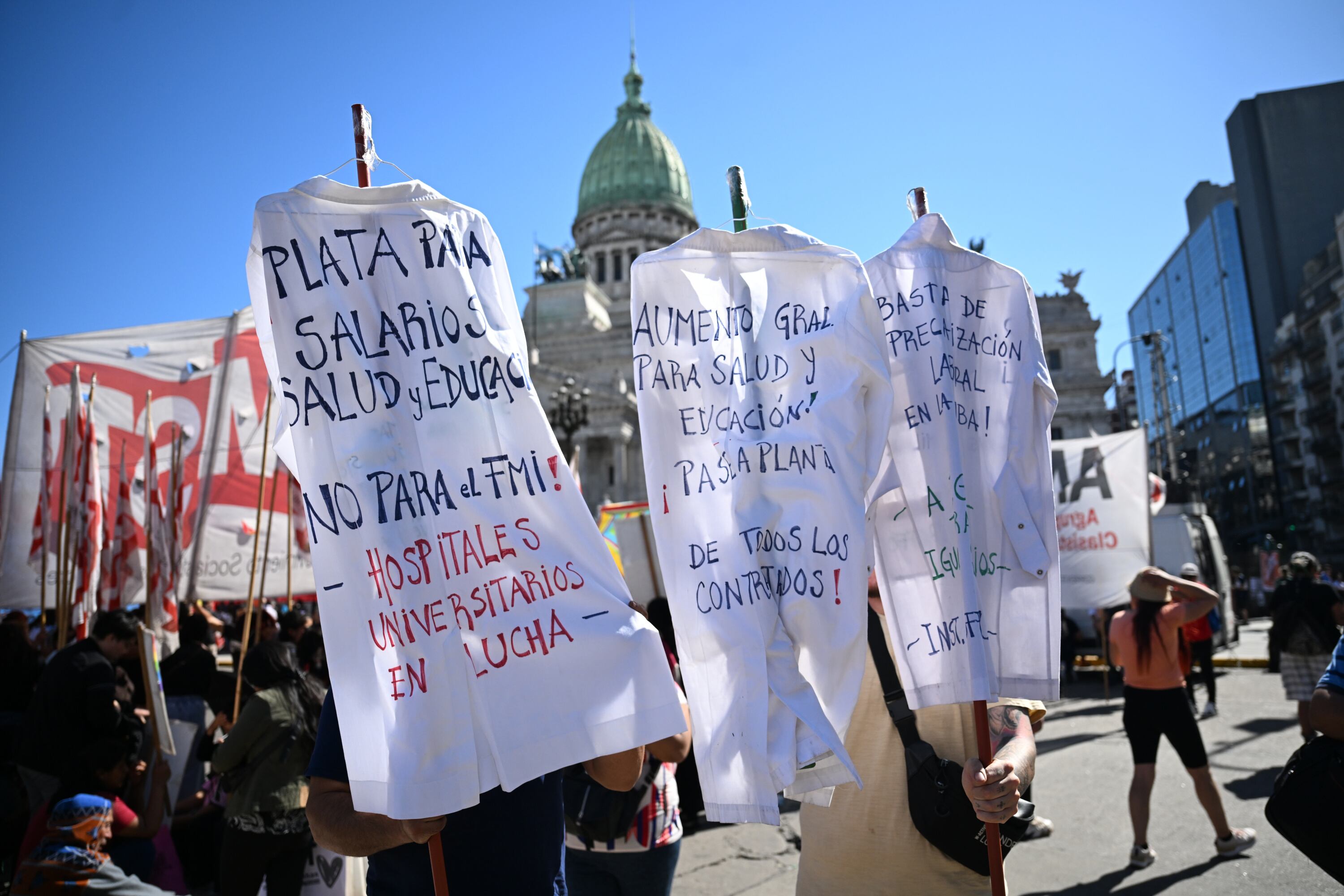 La protesta incluirá un “ruidazo” frente a la residencia presidencial