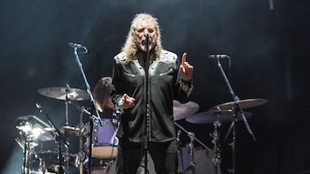 El exvocalista de Led Zeppelin