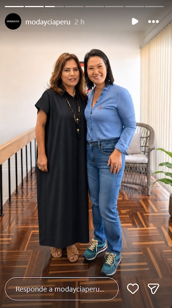 Patricia Musiris, diseñadora peruana del vestido con el que Keiko Fujimori recibirá la banda presidencial. (Instagram)