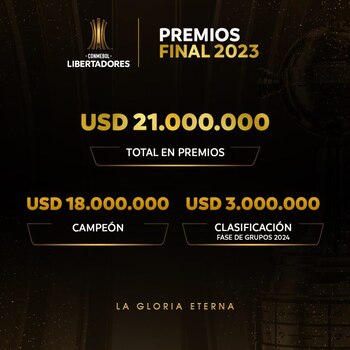 Los premios de la final