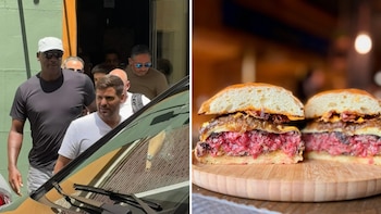 La Bistroteca, el restaurante de hamburguesas que conquistó a Michael Jordan en Madrid: un banquete de croquetas, guacamole y vaca gallega madurada