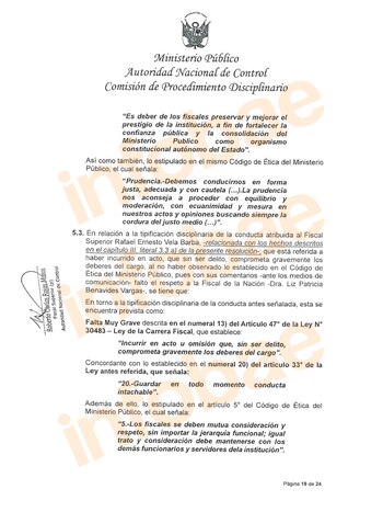 Cargos que le atribuye la