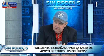 “Más de un millón no votó”: López Aliaga pide elección complementaria tras denunciar irregularidades. Captura: Sin Rodeos.